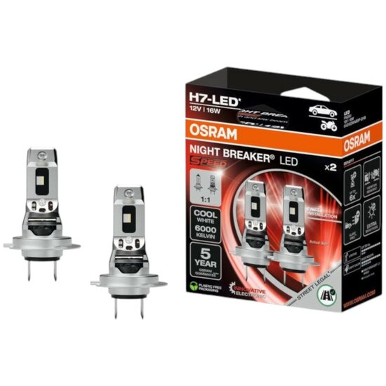 Osram H7-LED Night Breaker LED Speed 64210DWNBSP-2HB LED Lampen