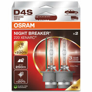 Osram D4S Night Breaker 220 Xenarc +220% Xenonlampen 66440XN2