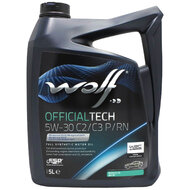 Wolf Officialtech 5W30 C2/C3 P/RN Motorolie 5 Liter 1052550