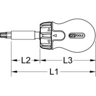 KS Tools 1-4 6in1 Mini Ratel Schroevendraaier 159.2025 (7)