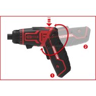 KS Tools 1/4&quot; eMONSTER Accu-Bit-Schroefmachine Set 27-delig 515.6500 (6)