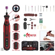 KS Tools eMONSTER Accu Multitool Set met 50 Accessoires 515.3990