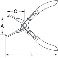 KS Tools Scheidingstang Elektrische Stekkeraansluitingen 115.1108 (9)