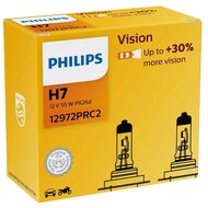 Philips H7 Vision 55W 12V 12972PRC2 Autolampen