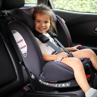 Carkids I-Size Autostoeltje Darcy 360&deg; Draaibaar 40-150cm Isofix Zwart/Rood (10)