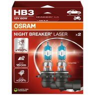 Osram HB3 Night Breaker Laser +150% 9005NL Autolampen