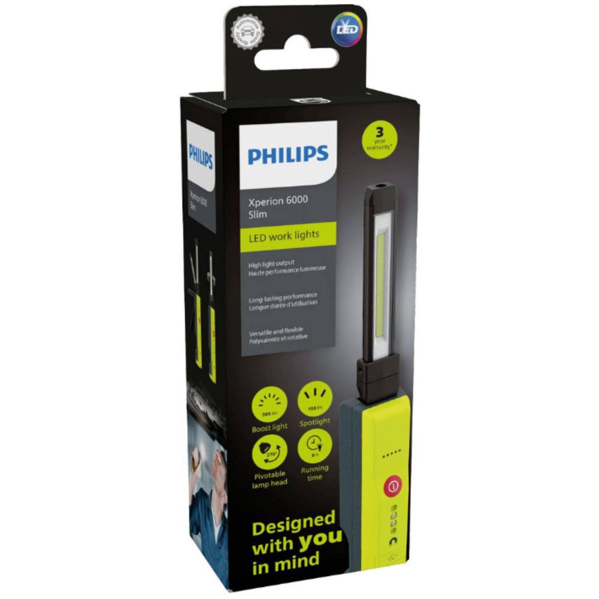 Philips Xperion 6000 Slim LED Werklamp | LED Werkverlichting | Vehicle Equipment Online Store